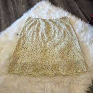 90s Floral Skirt